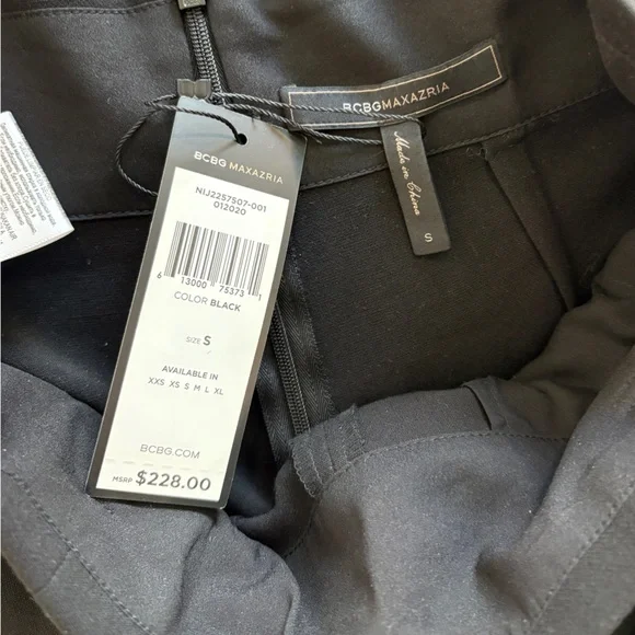 New with tags BCBG wide leg belt pants - Picture 1 of 4